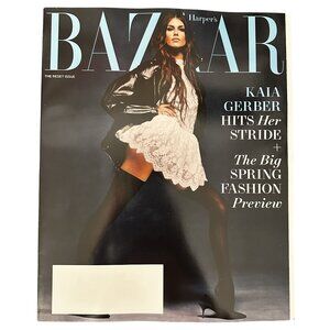 Harper Bazaar Magazine February 2026 Kaia Gerber Big Spring Fashion Preview